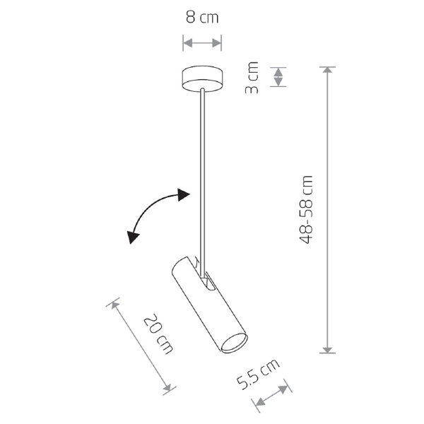 Светильник спот Eye Super 6495