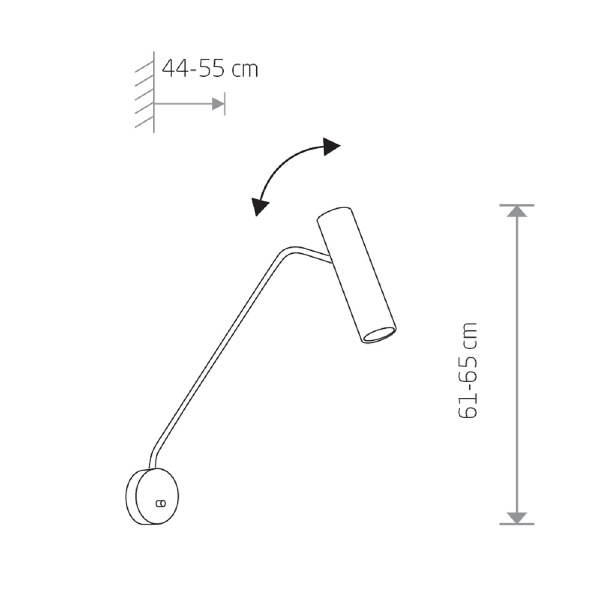 Настенное бра Eye Super 6501