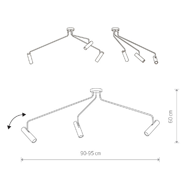 Светильник потолочный Eye Super 6504