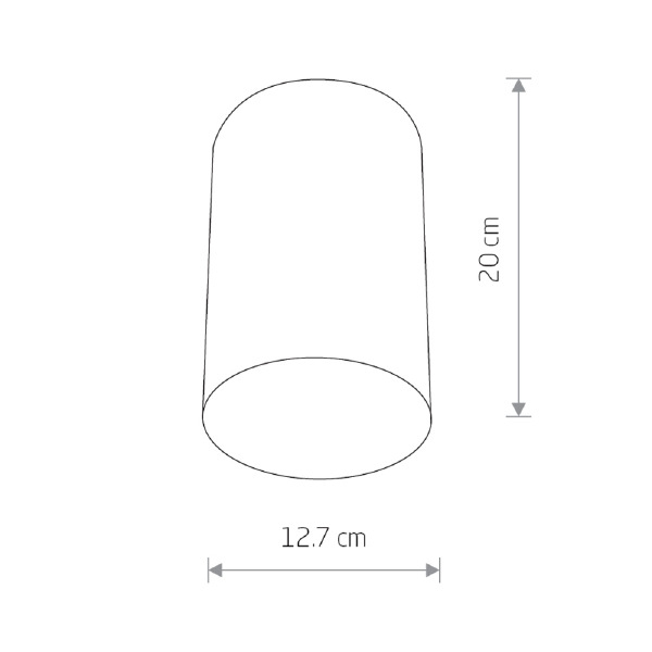 Накладной светильник Point Plexi 6530