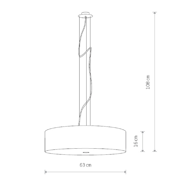 Светильник подвесной Viviane 6774