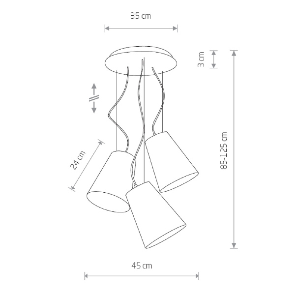 Потолочная люстра Retto 6820