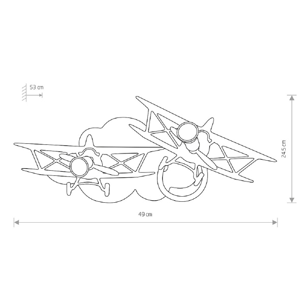 Светильник спот Plane 6903
