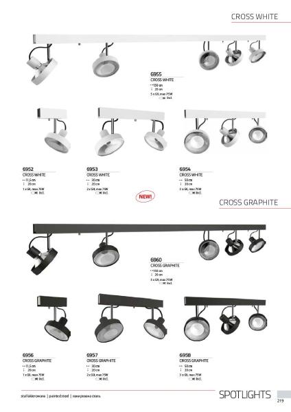 Светильник спот Cross 6957