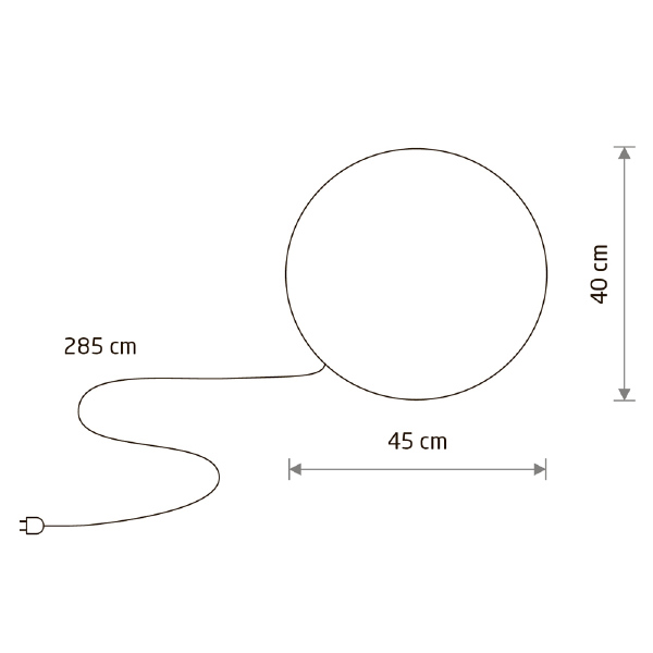 Уличный наземный светильник Cumulus 6977