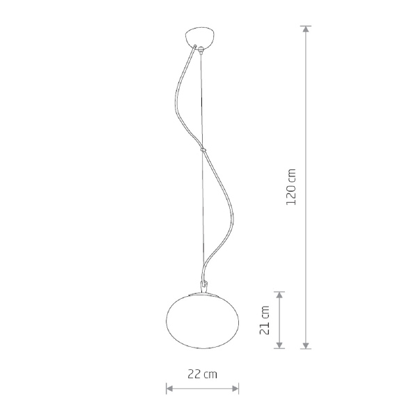Светильник подвесной Nuage 7024