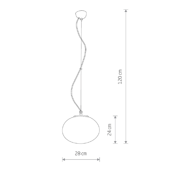 Светильник подвесной Nuage 7025