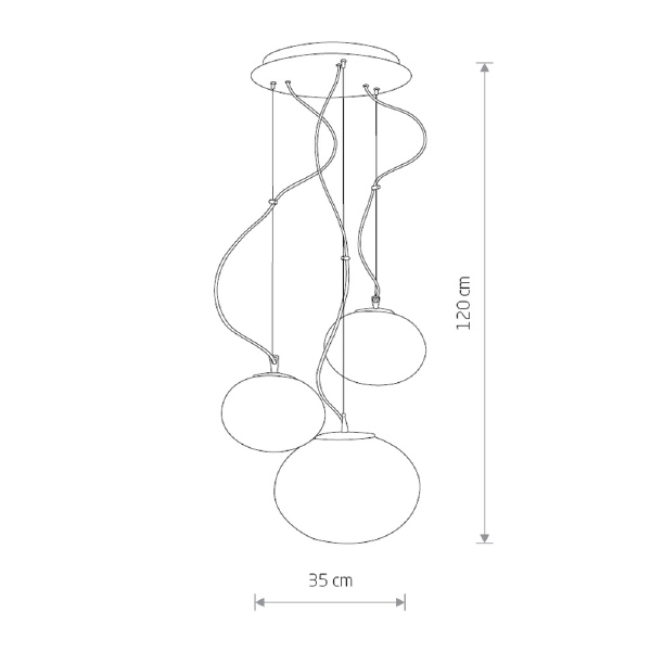 Светильник подвесной Nuage 7027