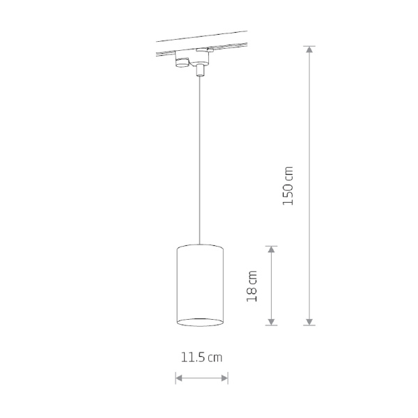 Трековый светильник Profile Bit 8823