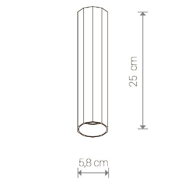 Накладной светильник Poly 8877