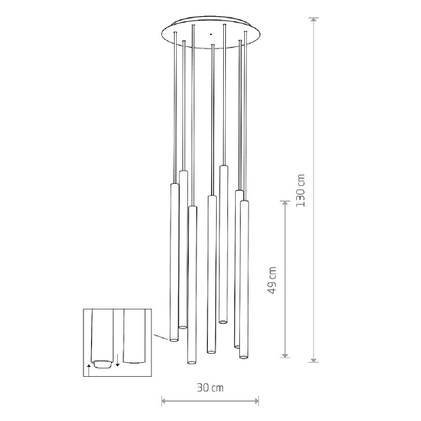 Светильник подвесной Laser 8921