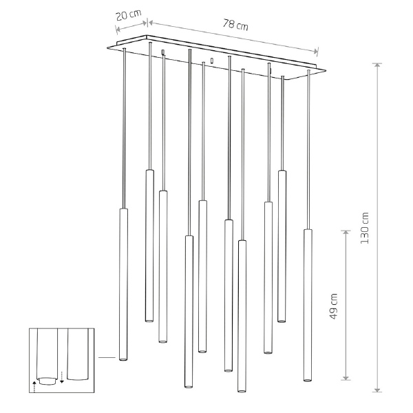 Светильник подвесной Laser 8923