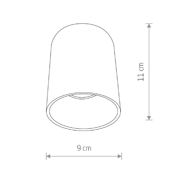 Накладной светильник Eye Tone 8925