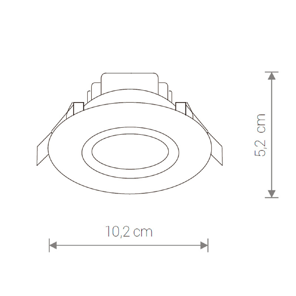 Встраиваемый светильник Helios Led 8992