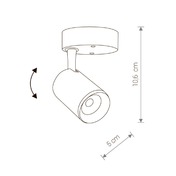 Светильник спот Iris Led 8993