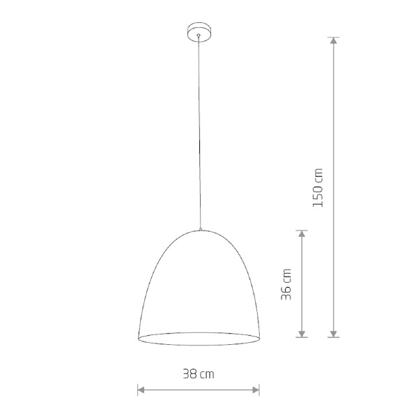 Светильник подвесной Egg M 9021
