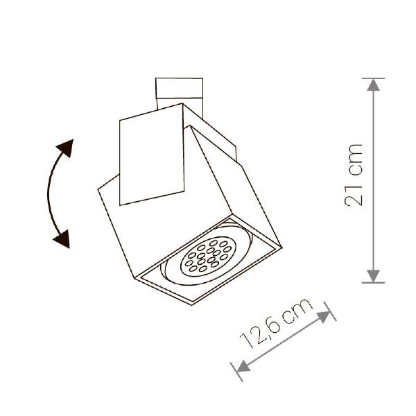Светильник спот Wezen 9037
