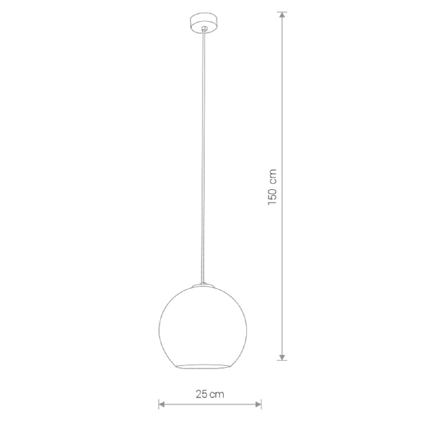 Светильник подвесной Polaris 9060