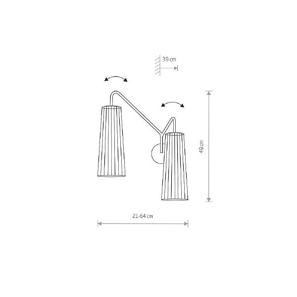 Настенное бра Dover 9260