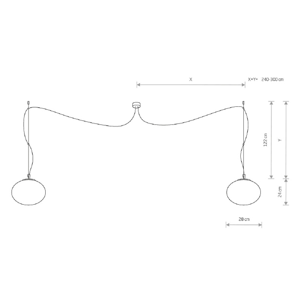 Светильник подвесной Nuage 9272