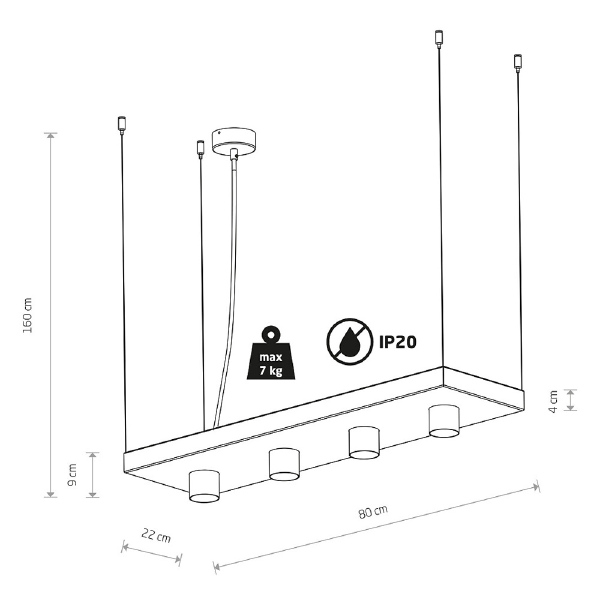 Светильник подвесной Plant 9381