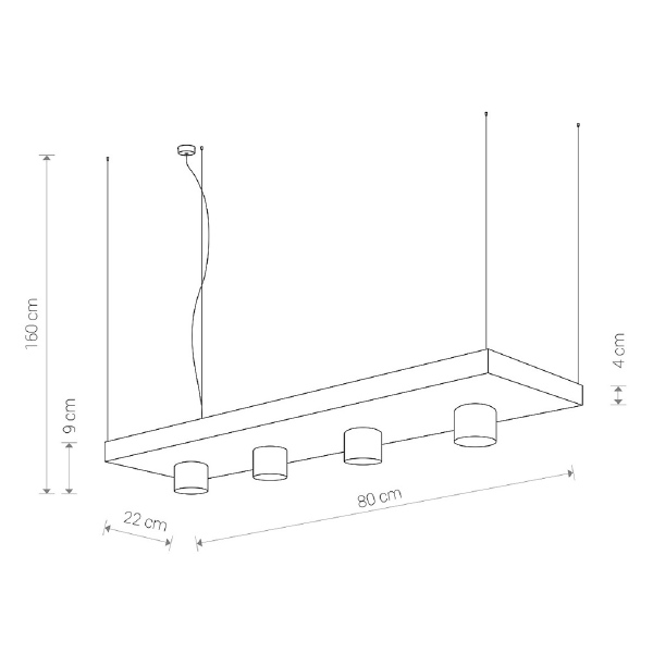 Светильник подвесной Plant 9382