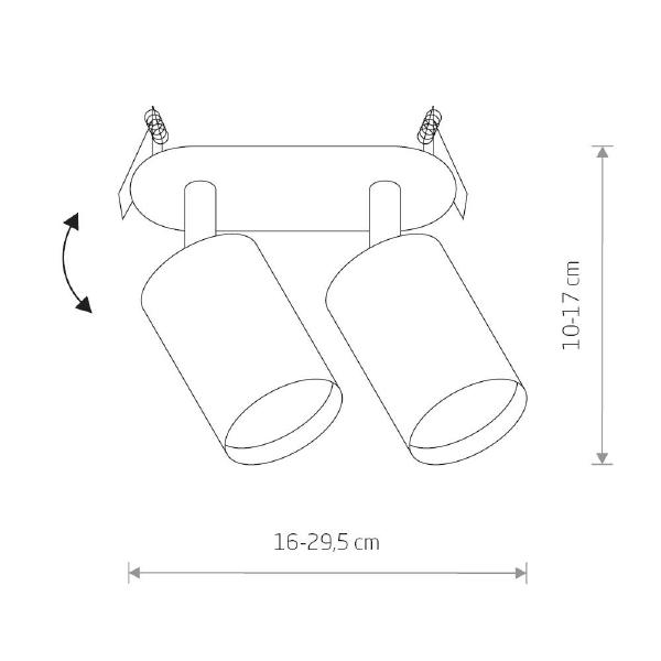 Встраиваемый светильник Eye Fit 9395