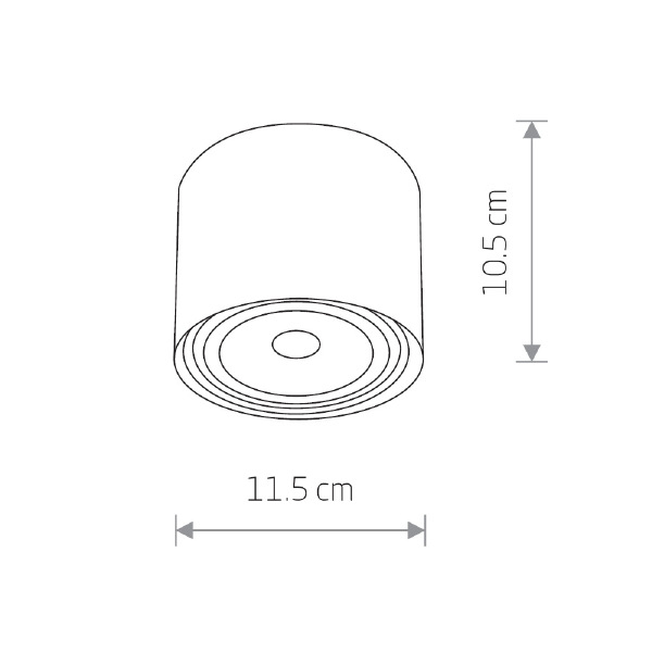 Накладной светильник Bit 9482