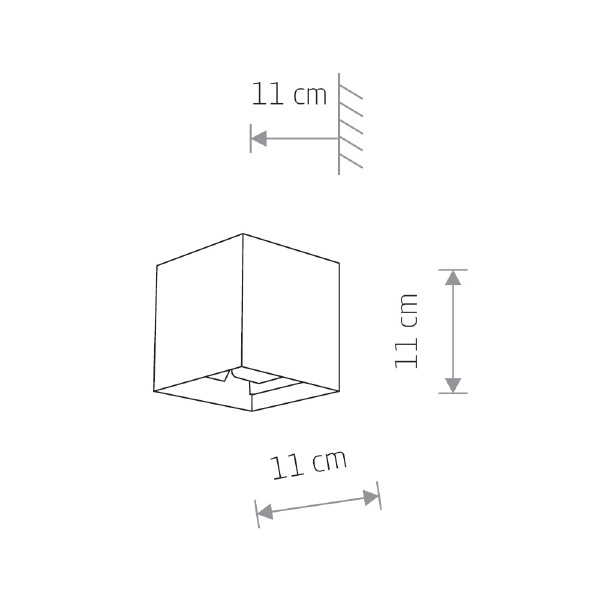 Уличный настенный светильник Lima 9510