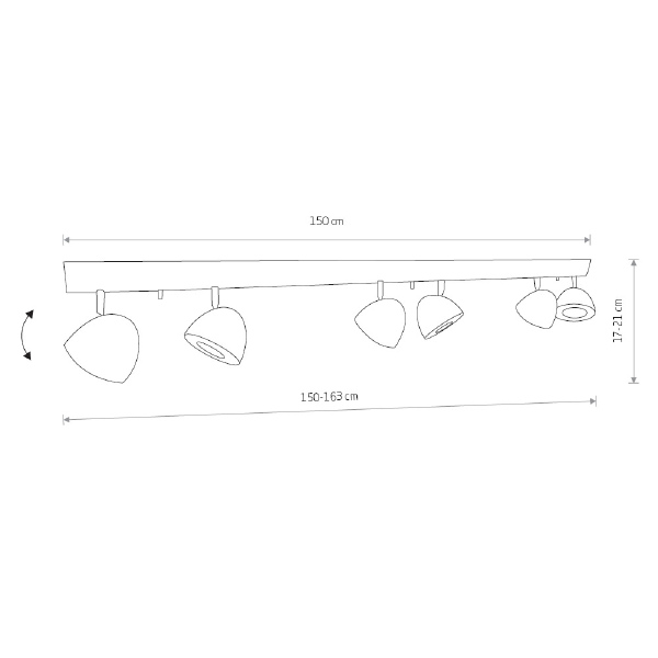 Светильник спот Vespa 9595