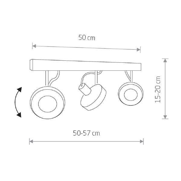 Светильник спот Cross 9601