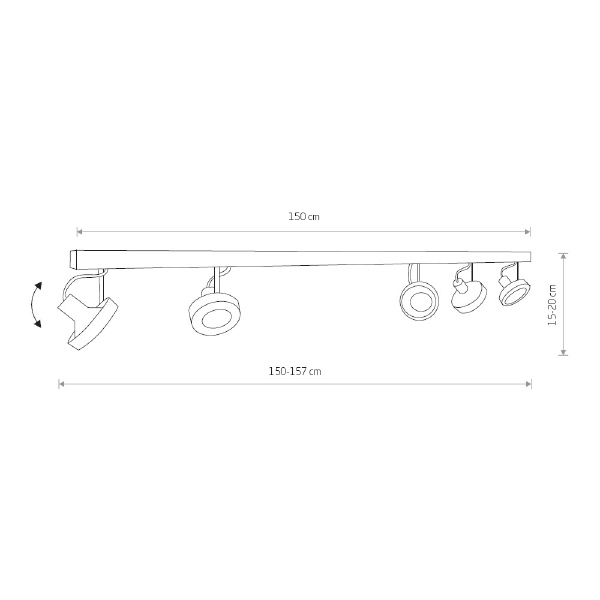 Светильник спот Cross 9604