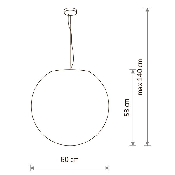 Уличный подвесной светильник Cumulus 9607