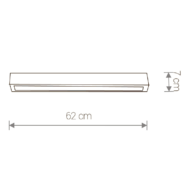 Светильник потолочный Straight 9620