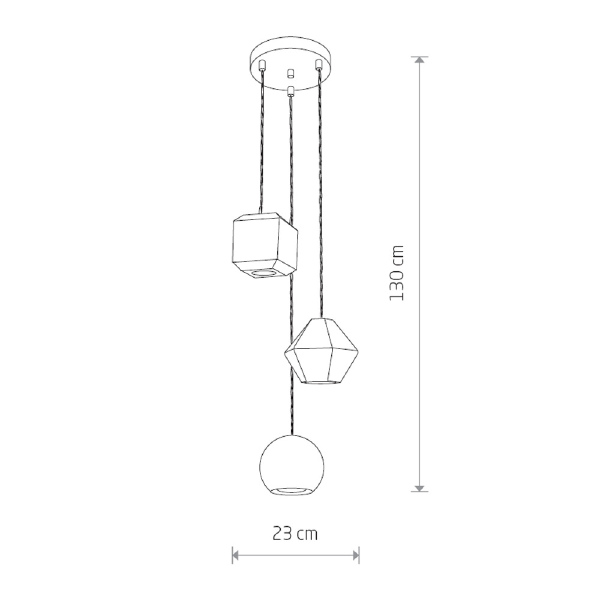 Светильник подвесной Geometric 9695