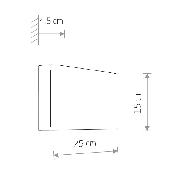 Настенный светильник Haga 9708