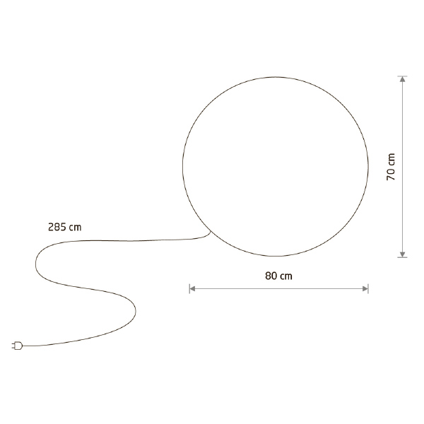 Уличный наземный светильник Cumulus 9714