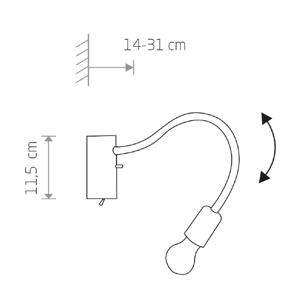 Настенное бра Flex 9768