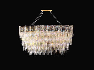 Подвесная люстра 10900 10928/C gold