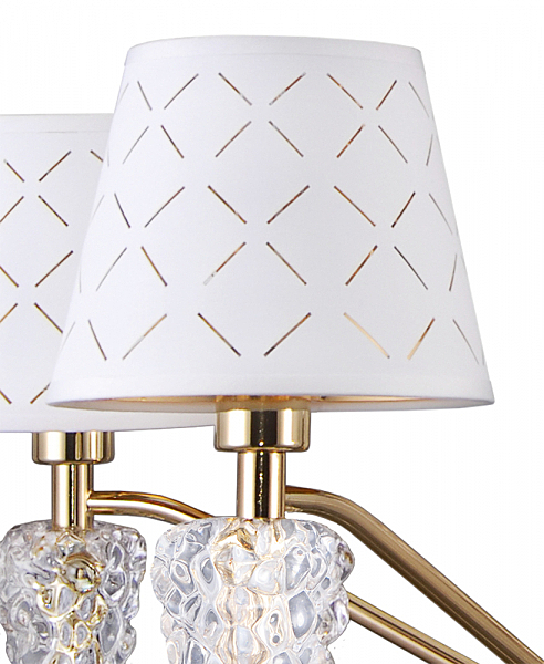 Подвесная люстра Элисон 1016/5H-GD-WT