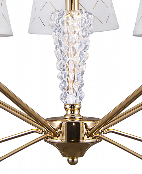 Подвесная люстра Элисон 1016/5H-GD-WT