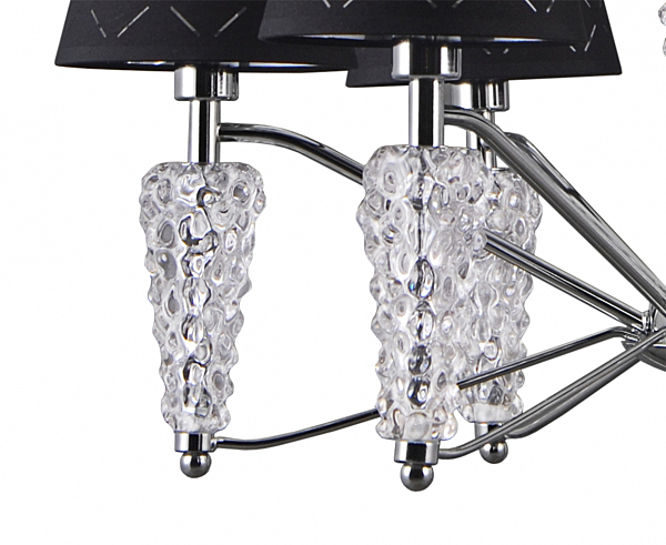 Подвесная люстра Элисон 1016/6H-CR-BK