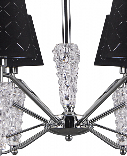 Подвесная люстра Элисон 1016/6H-CR-BK