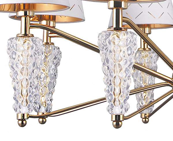 Подвесная люстра Элисон 1016/8H-GD-WT