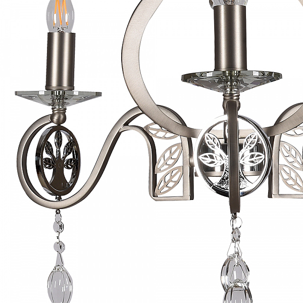 Подвесная люстра Ауэрель 2031/3H-SNCR-CL