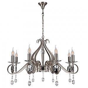 Подвесная люстра Ауэрель 2031/8H-SNCR-CL