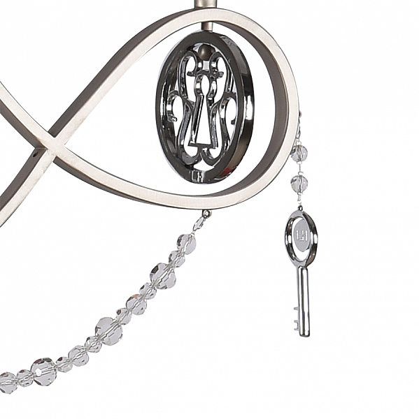 Подвесная люстра Орабель 2036/3H-SNCR-CL