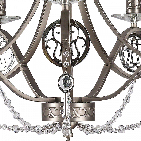 Подвесная люстра Орабель 2036/5H-SNCR-CL