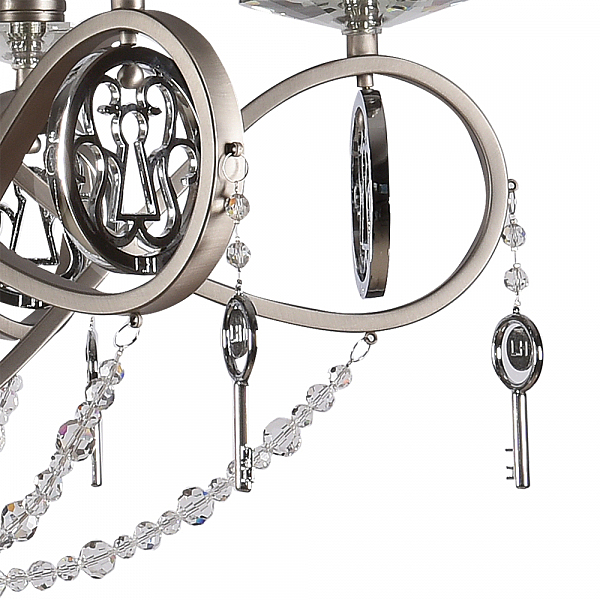 Подвесная люстра Орабель 2036/6H-SNCR-CL