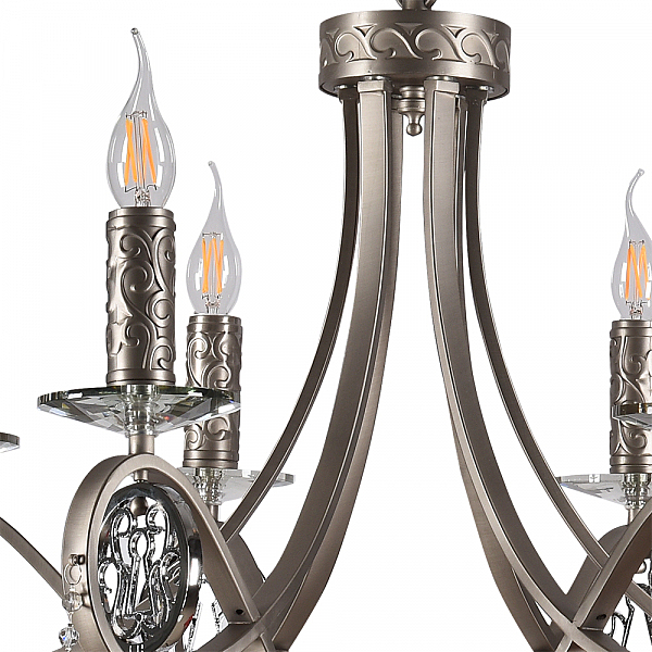 Подвесная люстра Орабель 2036/6H-SNCR-CL